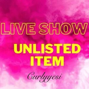 Unlisted item!!! Please bid responsibly NO Cancellations 🥰